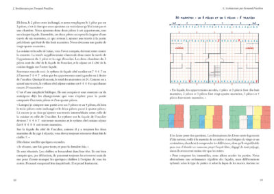 Plan d'appartements et assemblage par parties à Doar-es-Saâda, p. 98-99, L'Architecture par Fernand Pouillon, Catherine Sayen. éd. Transversales